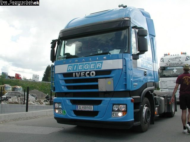 Iveco Stralis 450 SZGM Rieger SL691KO