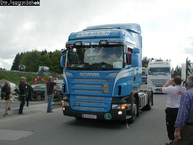 Scania R420 SZGM Rieger SL542GY