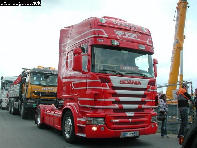 Scania R580 SZGM Vögel DS857MK